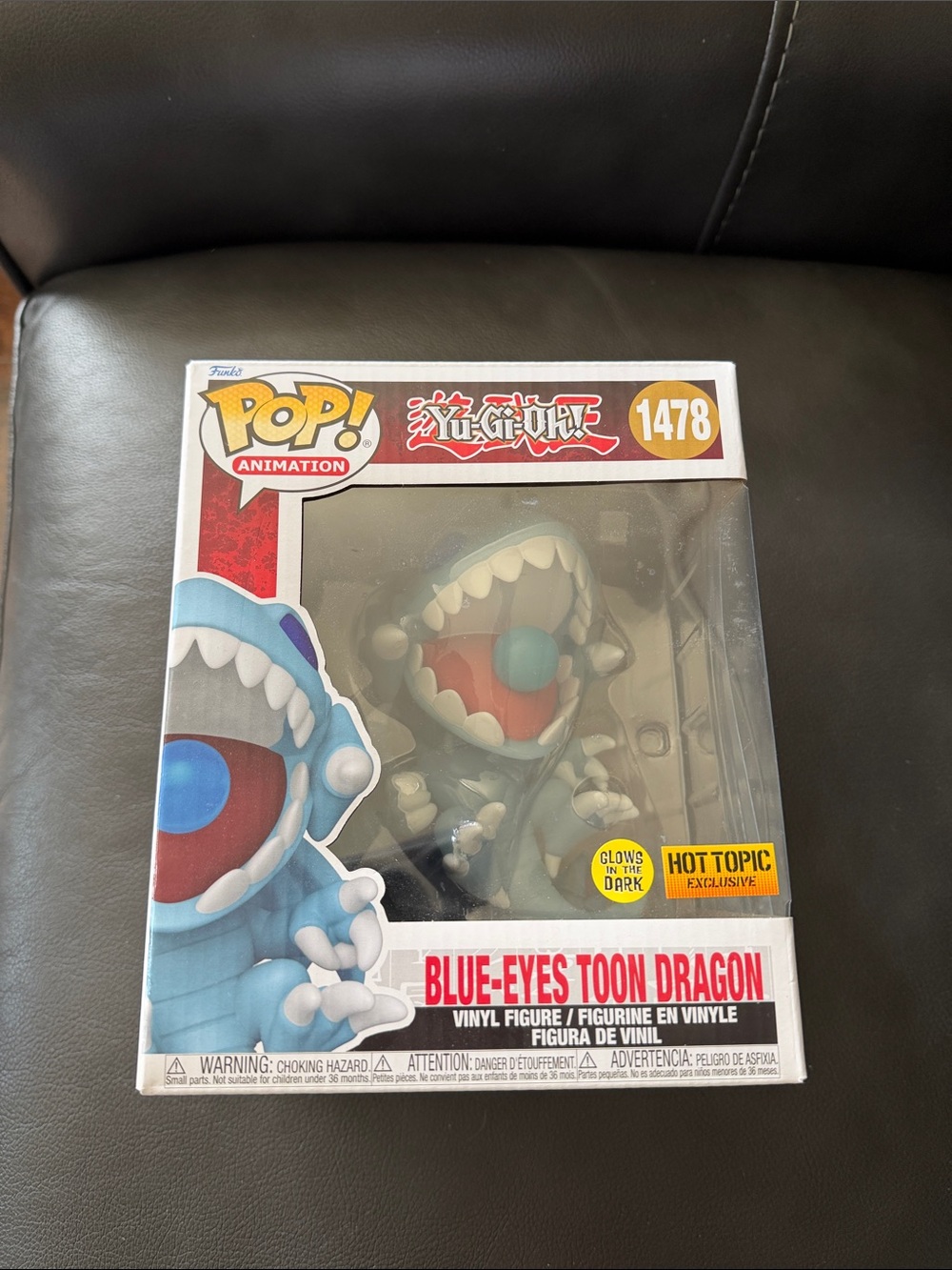Funko Blue-Eyes Toon Dragon Vinyl Figure - Blue, White